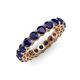 4 - Tiffany 3.40 mm Blue Sapphire Eternity Band 