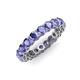 4 - Tiffany 3.40 mm Tanzanite Eternity Band 