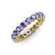 4 - Tiffany 3.40 mm Tanzanite Eternity Band 