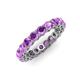 4 - Tiffany 3.40 mm Amethyst Eternity Band 