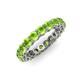 4 - Tiffany 3.40 mm Peridot Eternity Band 