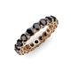 4 - Tiffany 3.40 mm Black Diamond Eternity Band 