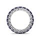 5 - Tiffany 3.40 mm Blue Sapphire Eternity Band 