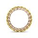 5 - Tiffany 3.40 mm Yellow Sapphire Eternity Band 