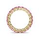 5 - Tiffany 3.40 mm Pink Sapphire Eternity Band 