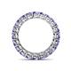 5 - Tiffany 3.40 mm Tanzanite Eternity Band 