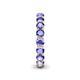6 - Tiffany 3.40 mm Tanzanite Eternity Band 