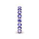6 - Tiffany 3.40 mm Tanzanite Eternity Band 