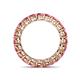 5 - Tiffany 3.40 mm Pink Tourmaline Eternity Band 