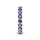 6 - Tiffany 3.40 mm Iolite Eternity Band 