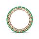 5 - Tiffany 3.40 mm Emerald Eternity Band 
