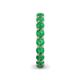 6 - Tiffany 3.40 mm Emerald Eternity Band 