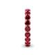 6 - Tiffany 3.40 mm Ruby Eternity Band 