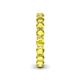 6 - Tiffany 3.40 mm Yellow Sapphire Eternity Band 