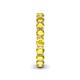 6 - Tiffany 3.40 mm Yellow Sapphire Eternity Band 