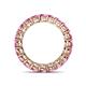 5 - Tiffany 3.40 mm Pink Sapphire Eternity Band 