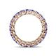 5 - Tiffany 3.40 mm Tanzanite Eternity Band 