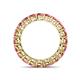 5 - Tiffany 3.40 mm Pink Tourmaline Eternity Band 