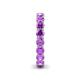 6 - Tiffany 3.40 mm Amethyst Eternity Band 