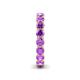 6 - Tiffany 3.40 mm Amethyst Eternity Band 