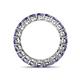 5 - Tiffany 3.40 mm Iolite Eternity Band 