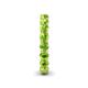 6 - Tiffany 3.40 mm Peridot Eternity Band 