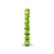 6 - Tiffany 3.40 mm Peridot Eternity Band 