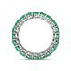 5 - Tiffany 3.40 mm Emerald Eternity Band 