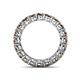 5 - Tiffany 3.40 mm Smoky Quartz Eternity Band 