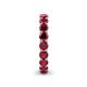 6 - Tiffany 3.40 mm Ruby Eternity Band 