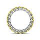 5 - Tiffany 3.40 mm Yellow Sapphire Eternity Band 