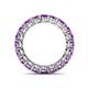 5 - Tiffany 3.40 mm Amethyst Eternity Band 
