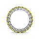 5 - Tiffany 3.40 mm Yellow Diamond Eternity Band 