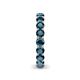 6 - Tiffany 3.40 mm Blue Diamond Eternity Band 