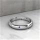 6 - Elara 0.16 ctw Iolite (1.70 mm) set in Burnish Setting 4.00 mm Width Eternity Band 