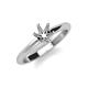 4 - Maxine Semi Mount Solitaire Engagement Ring 