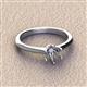 6 - Maxine Semi Mount Solitaire Engagement Ring 