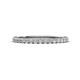 1 - Aurin 0.43 ctw Round Lab Grown Diamond Prong Set Wedding Band 