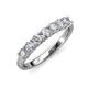 4 - Camille 1.05 ctw Lab Grown Diamond (3.5 mm) Wedding Band 