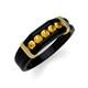 4 - Kevin 0.40 ctw Citrine Men Wedding Band (7.80 mm) 