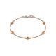 1 - Aizza (5 Stn/4 mm) Citrine Station Bracelet 
