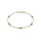 1 - Aizza (5 Stn/4 mm) Iolite Station Bracelet 