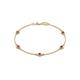 1 - Aizza (5 Stn/4 mm) Ruby Station Bracelet 