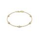 1 - Aizza (5 Stn/4 mm) Lab Grown Diamond Station Bracelet 