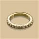 2 - Gracie 1.40 ctw Smoky Quartz (2.70 mm) Women Eternity Band 