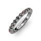 3 - Gracie 2.40 ctw Created Alexandrite (2.70 mm) Women Eternity Band 