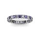 2 - Allie Iolite and Diamond Eternity Band 