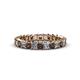 3 - Allie Smoky Quartz and Diamond Eternity Band 