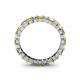 4 - Allie Yellow Sapphire and Diamond Eternity Band 