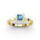 2 - Elcie 1.38 ct Blue Topaz Solitaire Ring  